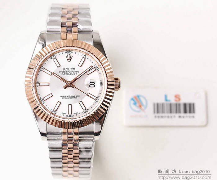 ROLEX勞力士 獨家原裝機芯 N廠藍本殼套蠔式動能恒動 勞力士經典腕表日誌型II 夜光指針 男士腕表  wssb5062